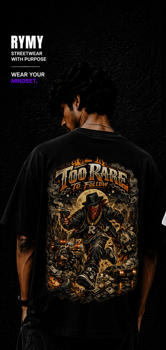 Too Rare To Follow Oversized T-Shirt