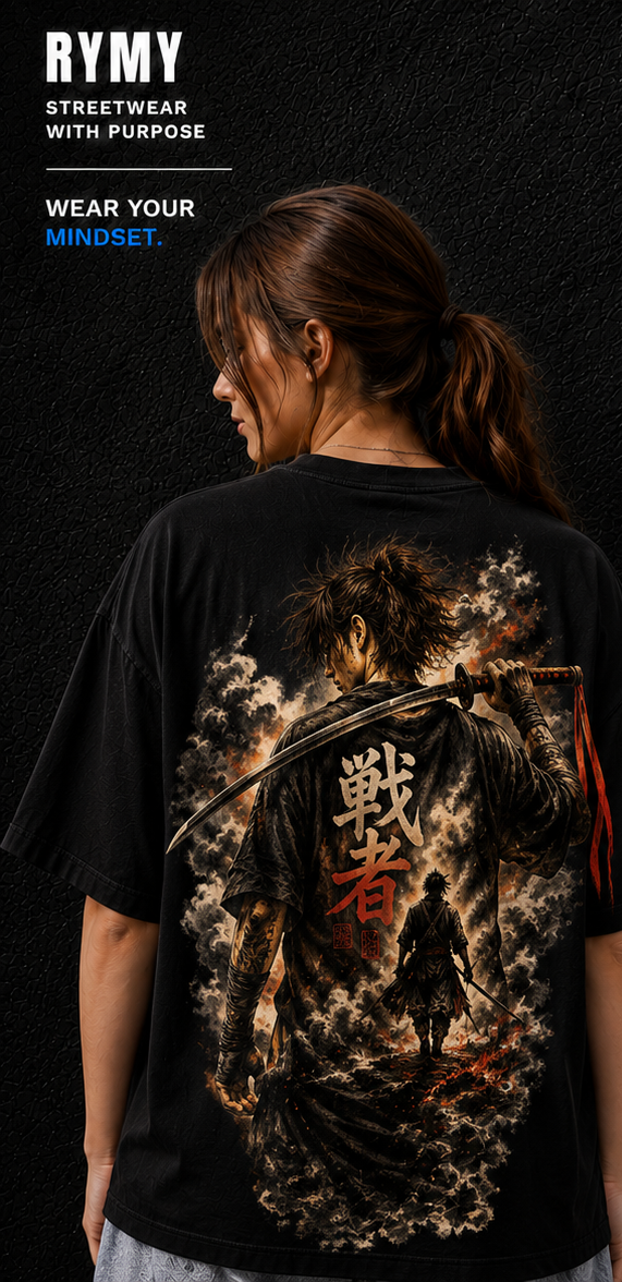 Warrior Spirit Oversized T-Shirt