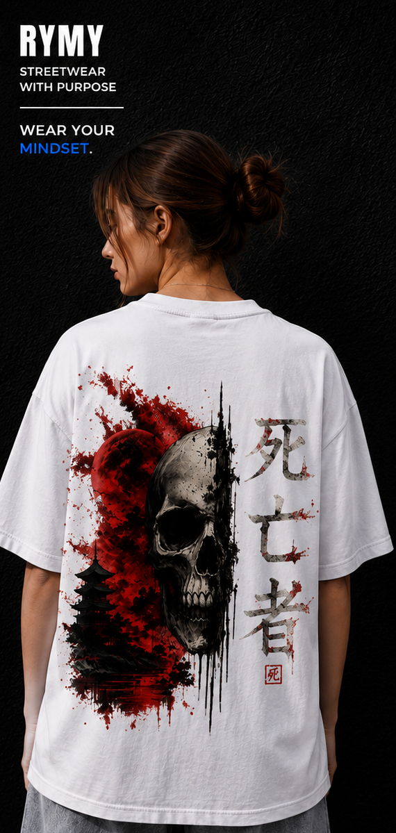 Death Mark Oversized T-Shirt